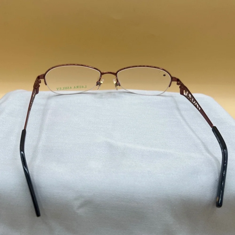Laura Ashley Janis Eyeglasses Women 52-16-135 Cinnamon NWOT Cottagecore